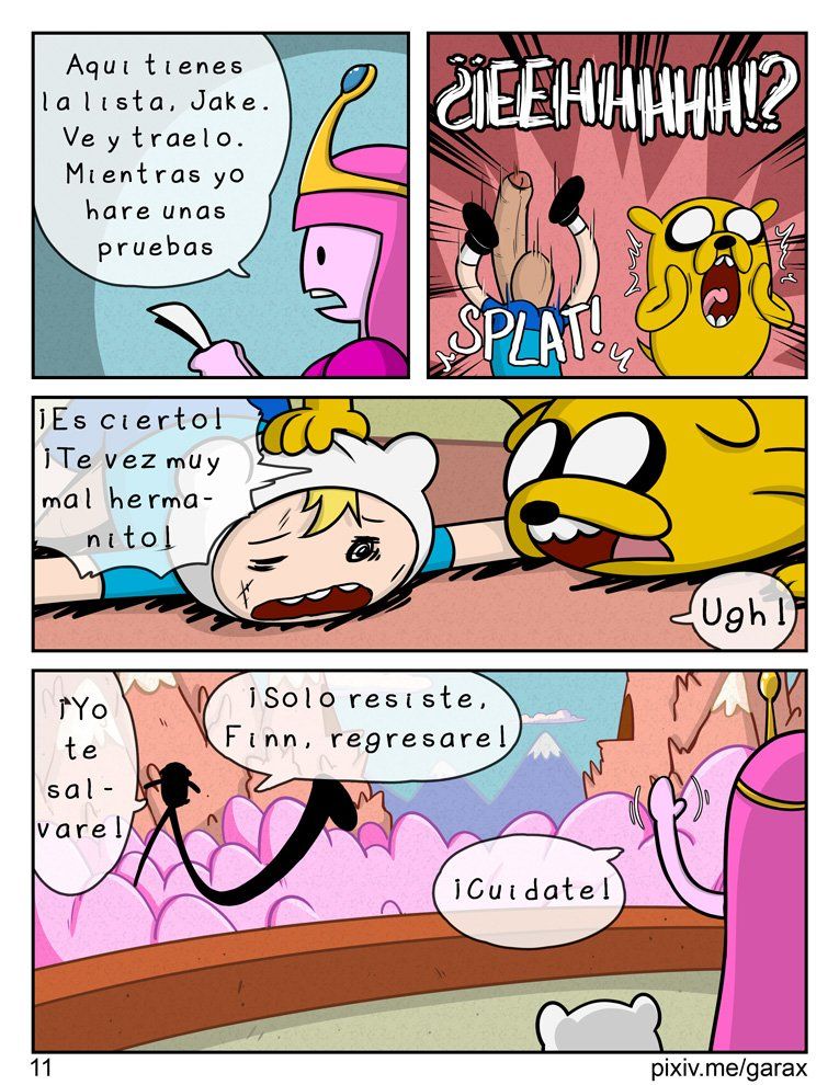 [Garabatoz] - Adventure Time - El Finn - Español (WIP) 12