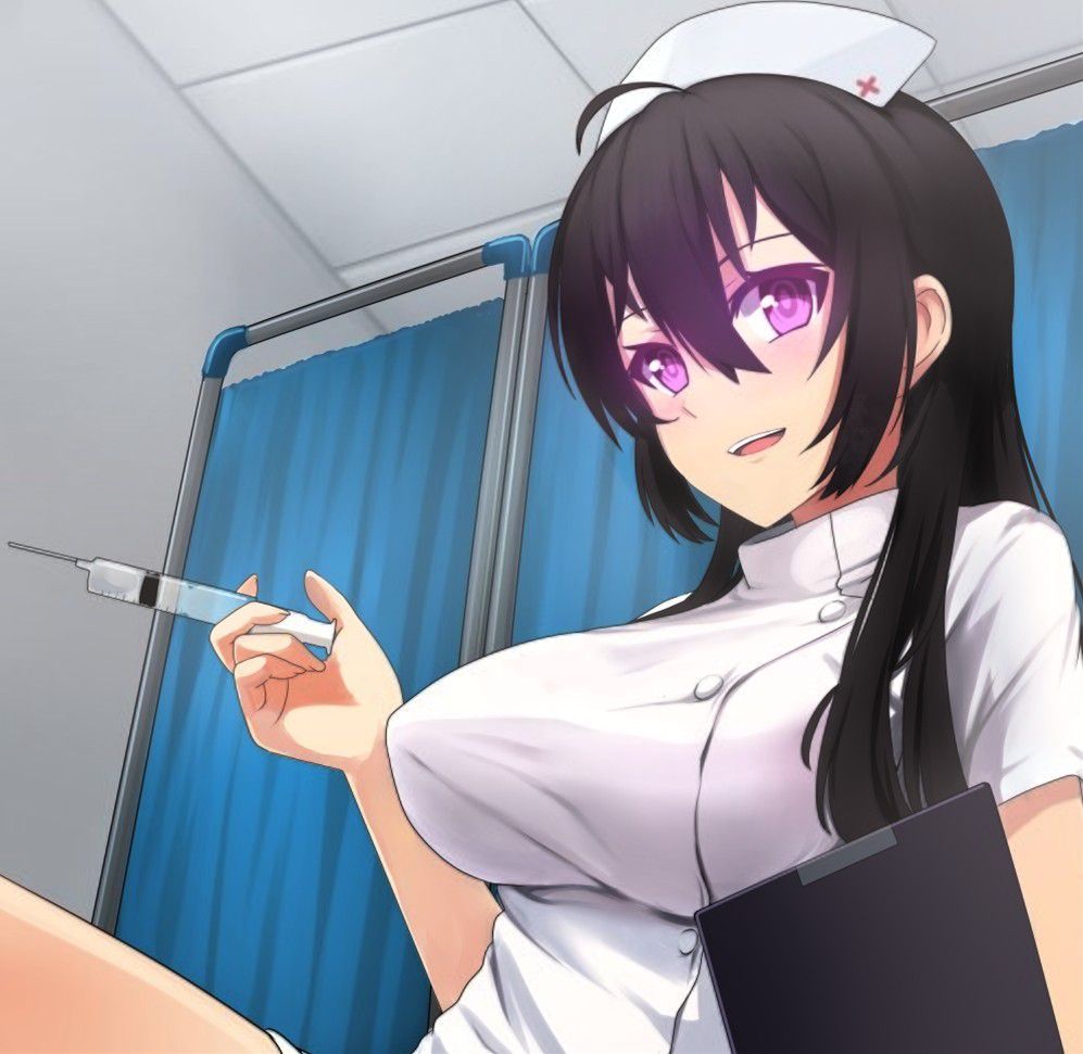 Two-dimensional erotic image of nurse who would like you to become a succubus older sister who is better than an angel in a white coat 15