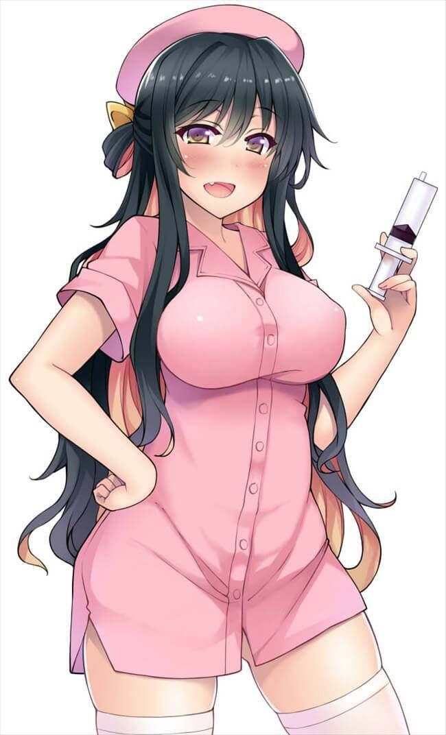 Two-dimensional erotic image of nurse who would like you to become a succubus older sister who is better than an angel in a white coat 26