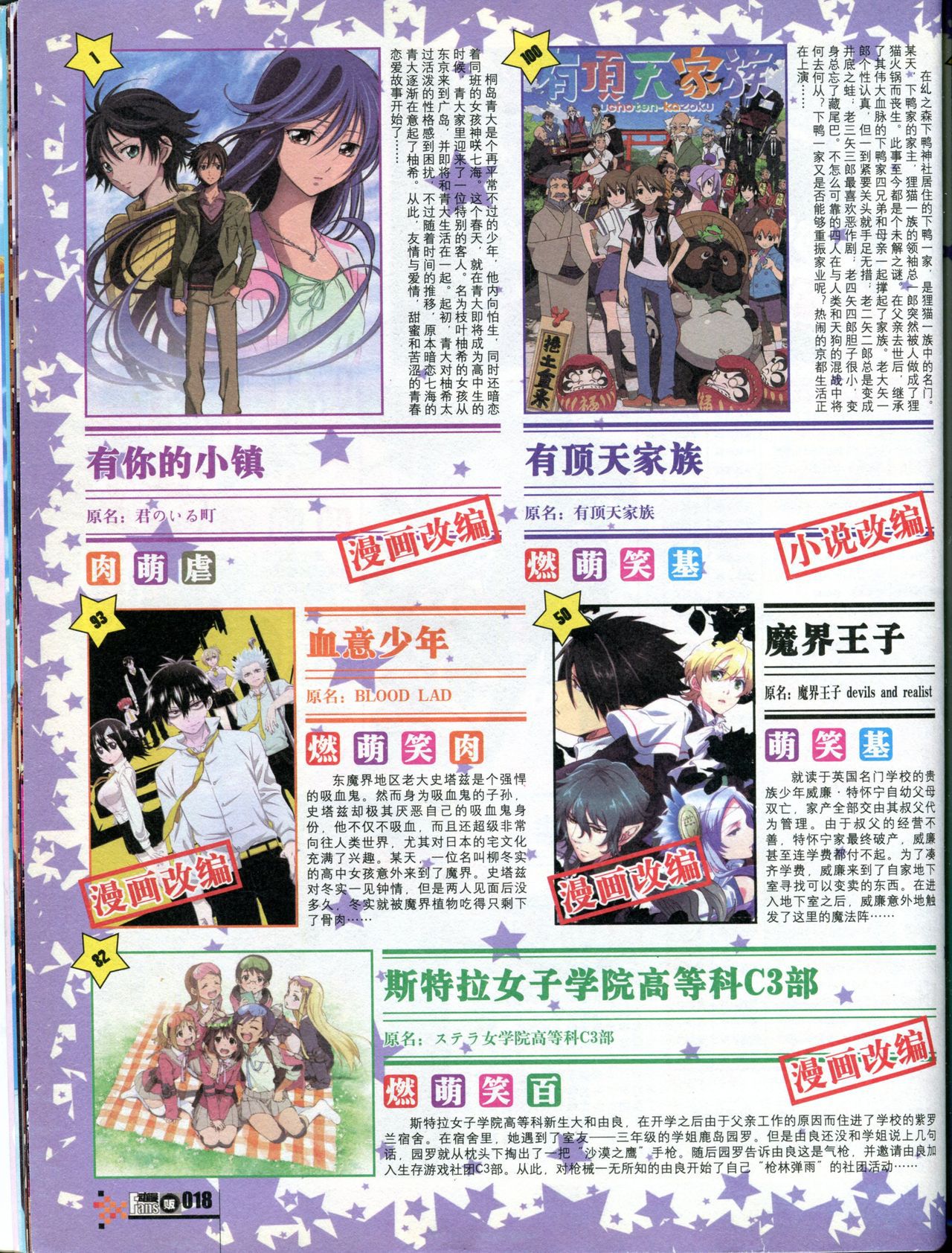 Animate & Comic Fans 动漫贩 2013-7 20