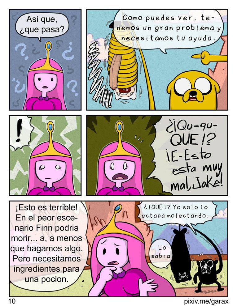 [Garabatoz] - Adventure Time - El Finn - Español (WIP) 11