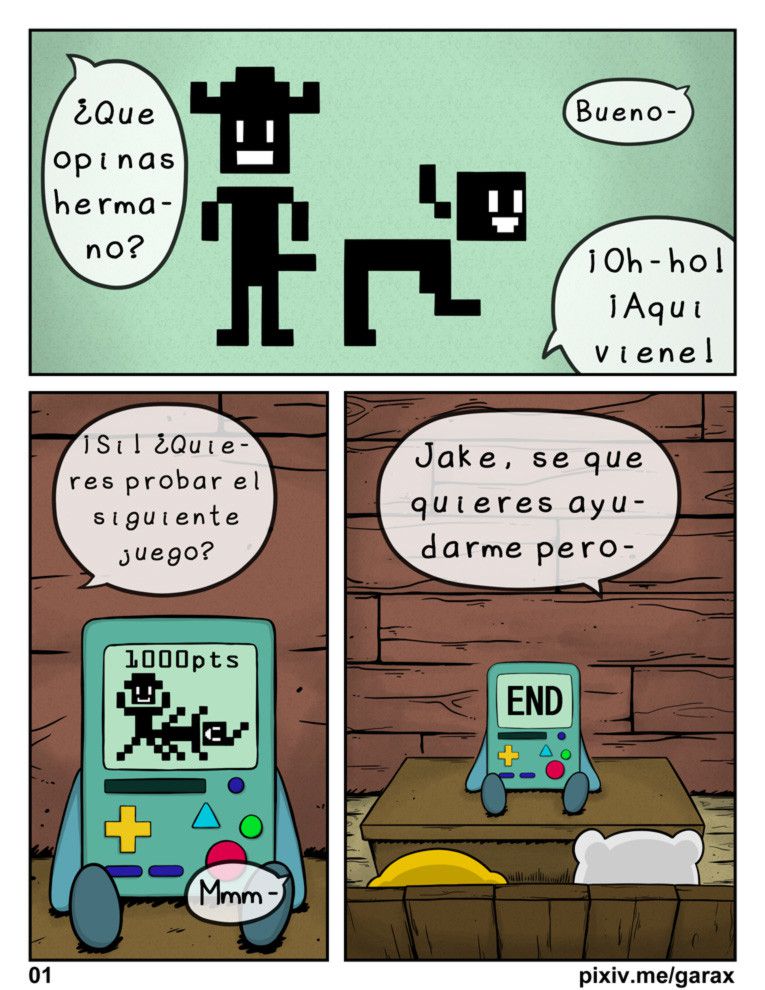 [Garabatoz] - Adventure Time - El Finn - Español (WIP) 2