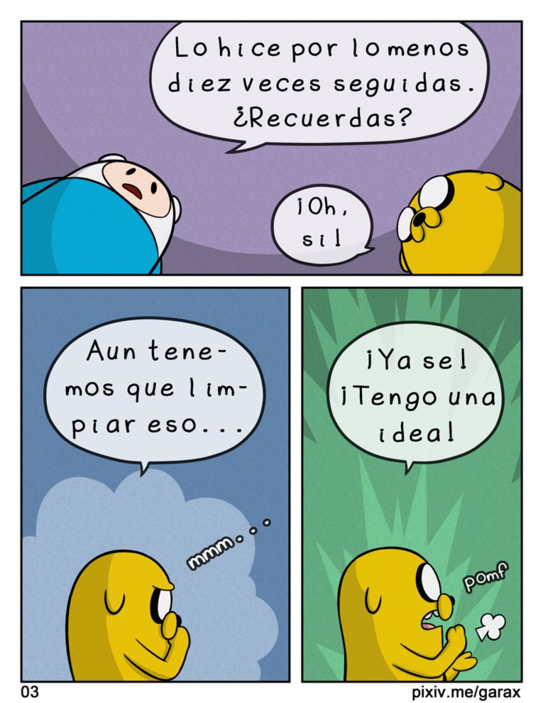 [Garabatoz] - Adventure Time - El Finn - Español (WIP) 4