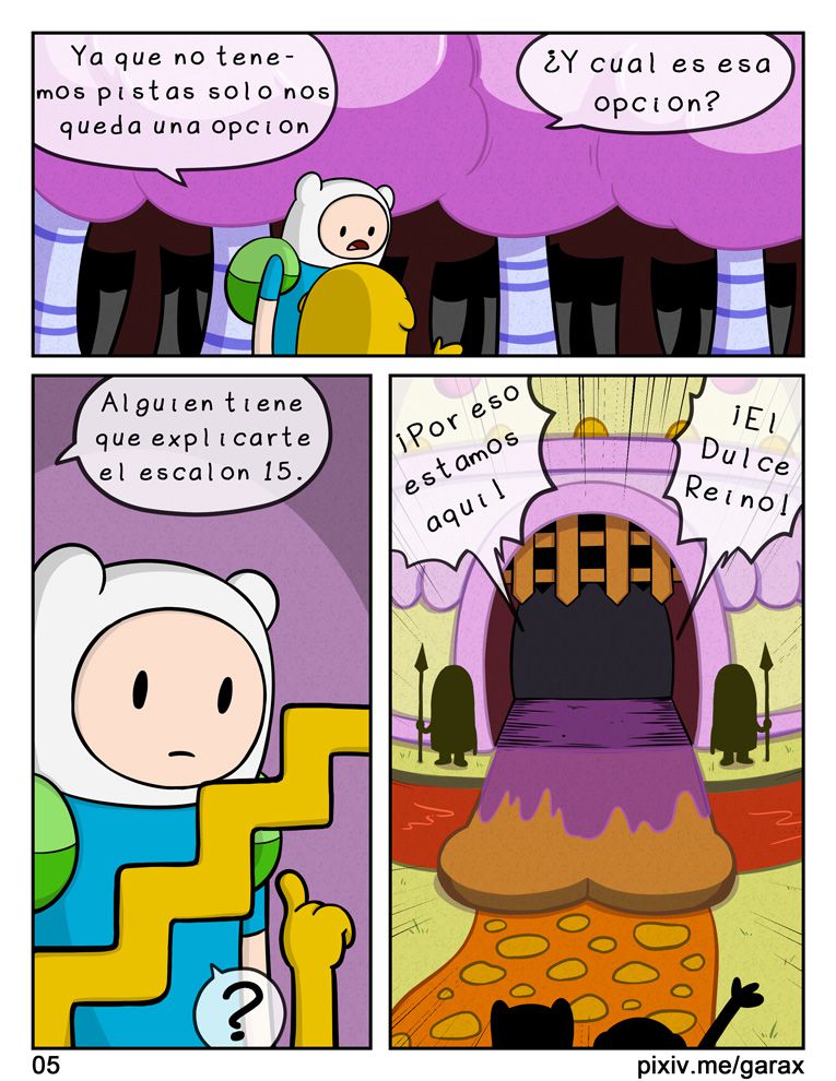 [Garabatoz] - Adventure Time - El Finn - Español (WIP) 6