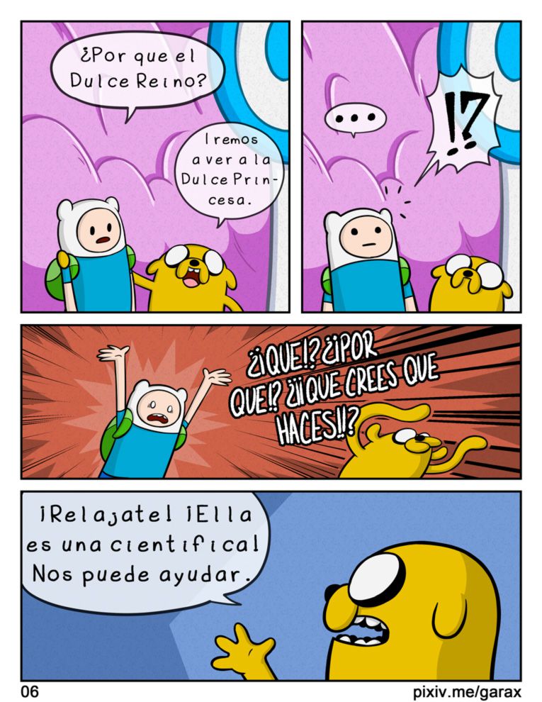 [Garabatoz] - Adventure Time - El Finn - Español (WIP) 7