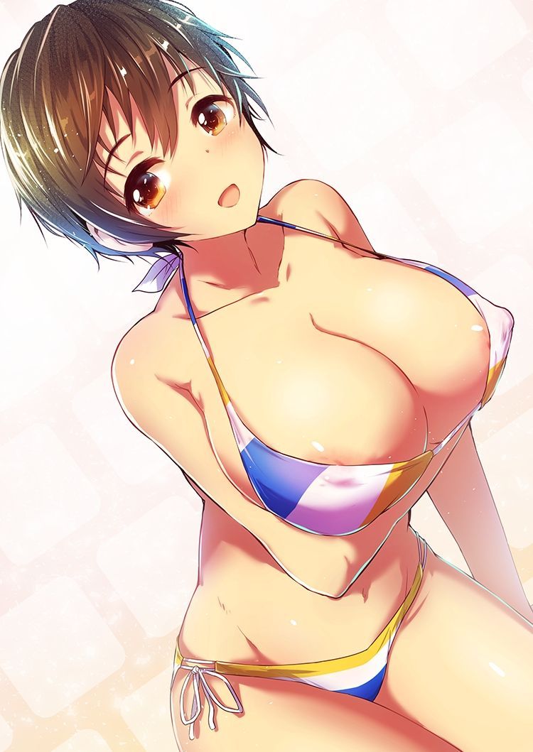 Erotic anime summary Beautiful girls who want to commit even now wearing swimsuits [secondary erotic] 12