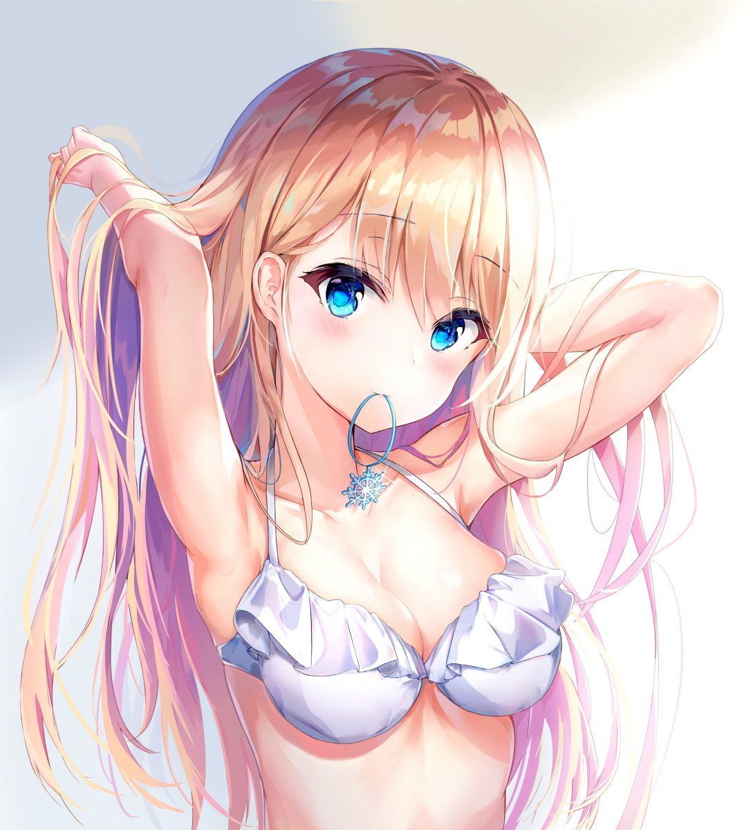 Erotic anime summary Beautiful girls who want to commit even now wearing swimsuits [secondary erotic] 16