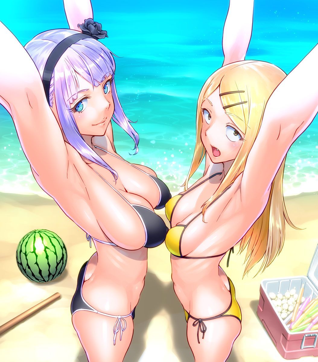 Erotic anime summary Beautiful girls who want to commit even now wearing swimsuits [secondary erotic] 20