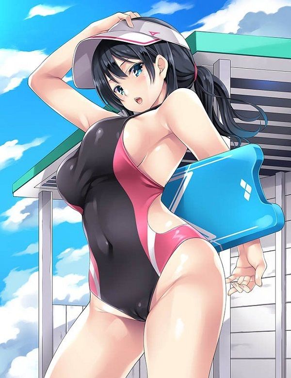 Erotic anime summary Beautiful girls who want to commit even now wearing swimsuits [secondary erotic] 7