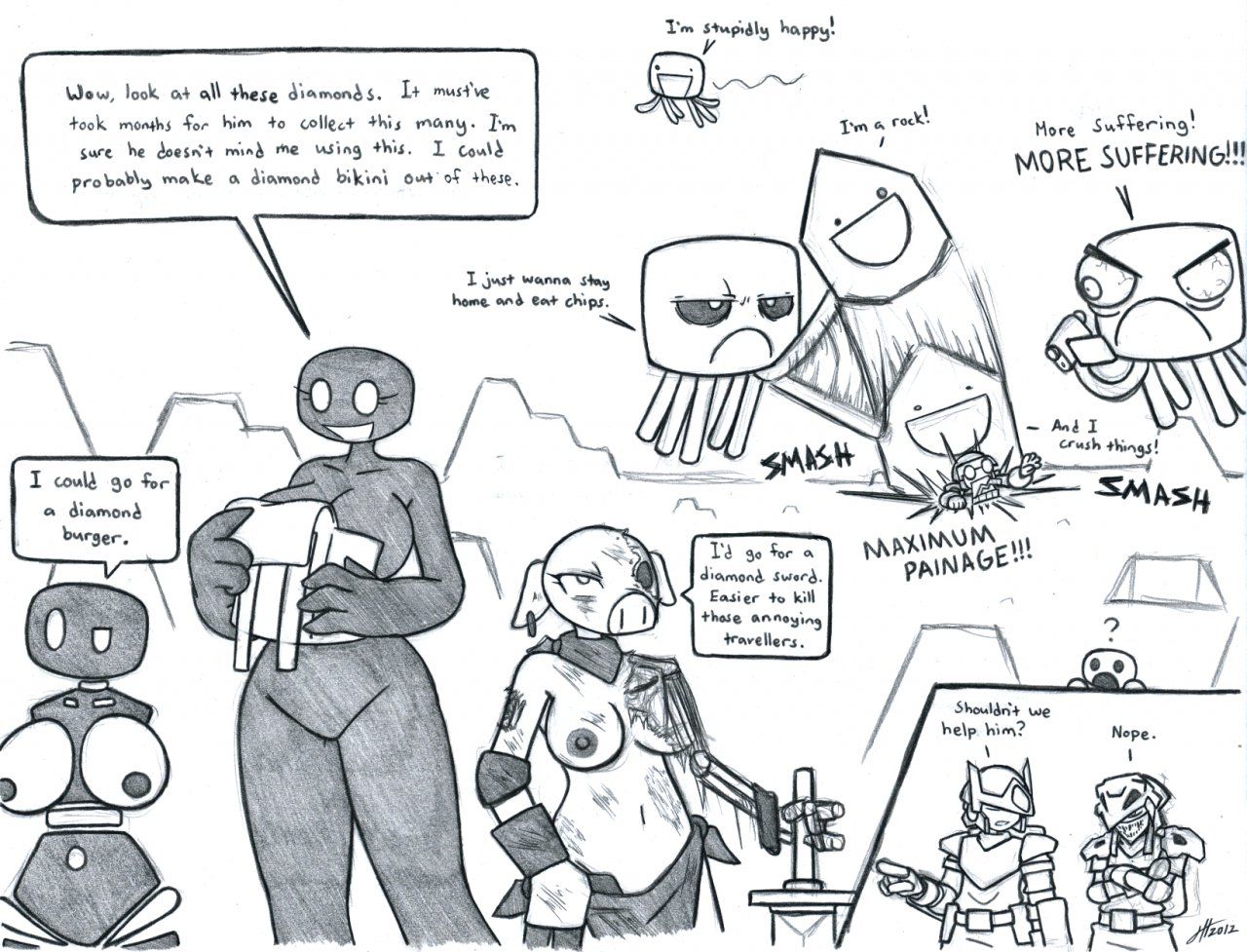 The adventures of Iron boy (Mutantnight) 9