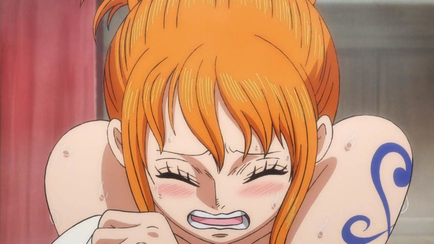 Sad news Nami of one piece, I feel ashamed to be naked 6