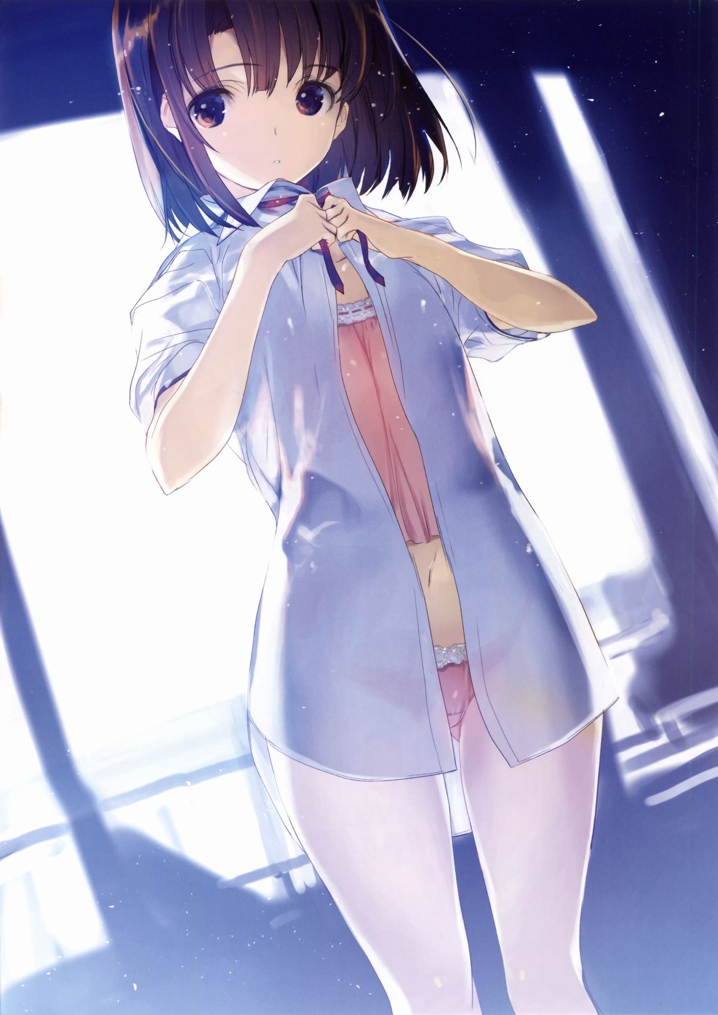 【Secondary erotic】 Here is an erotic image of the clothes that you want to observe carefully of girls are taking off 10