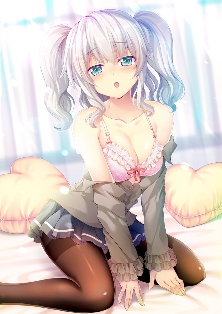 【Secondary erotic】 Here is an erotic image of a girl wearing cute underwear and swimsuit with frills 23