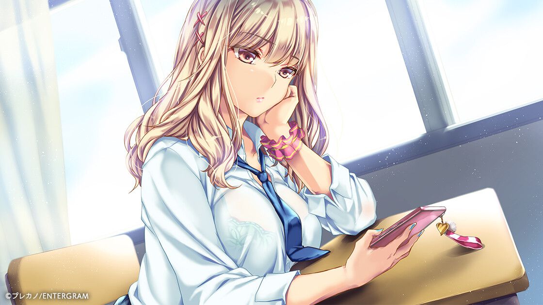 PS4 / switch version [love of a gal starting from a kiss] Echi gal of uniform that erotic bra is transparent! 3