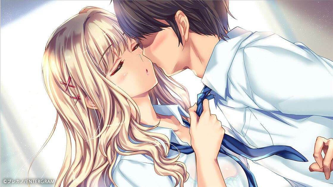 PS4 / switch version [love of a gal starting from a kiss] Echi gal of uniform that erotic bra is transparent! 6