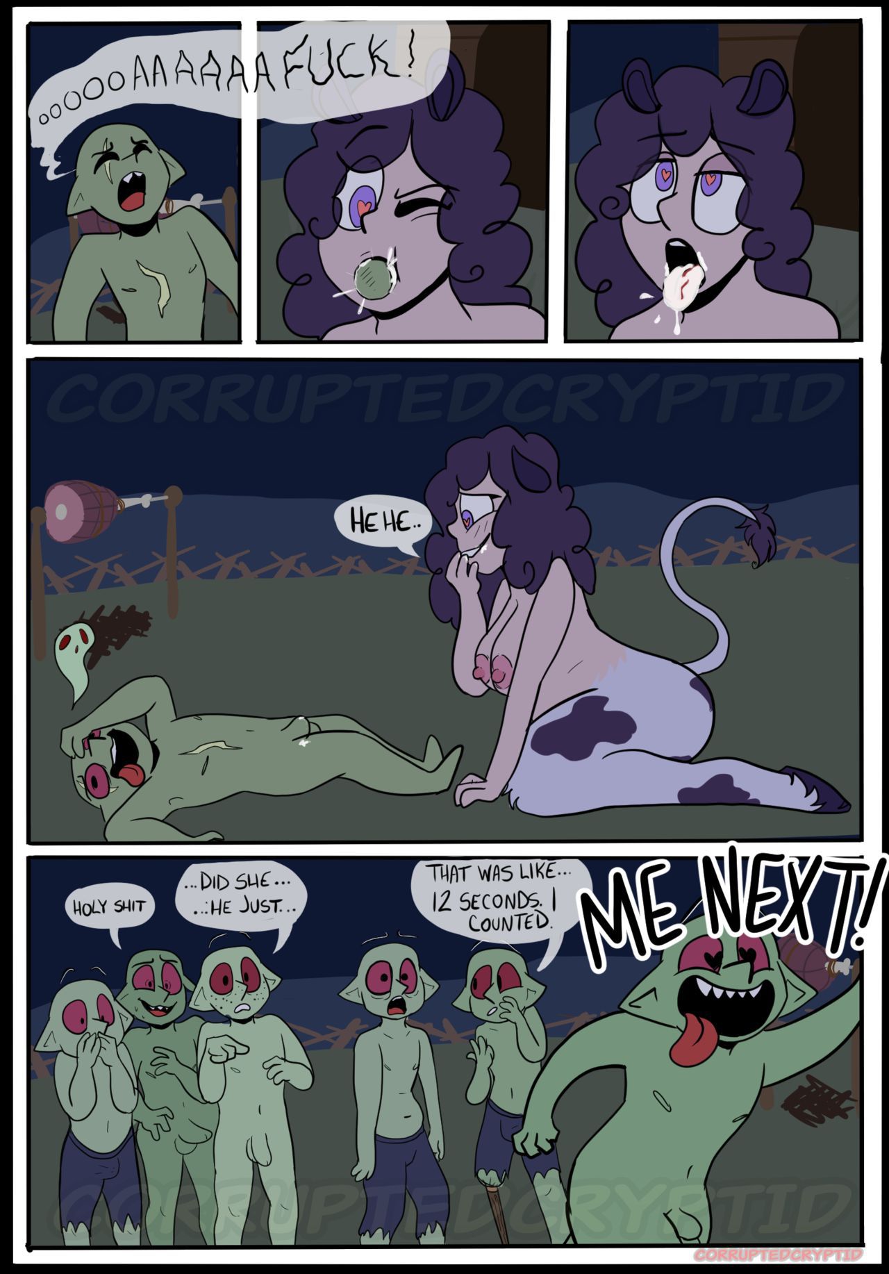 [CorruptedCryptid] Annebelle's Adventure (NSFW Comic) (Finished) 17
