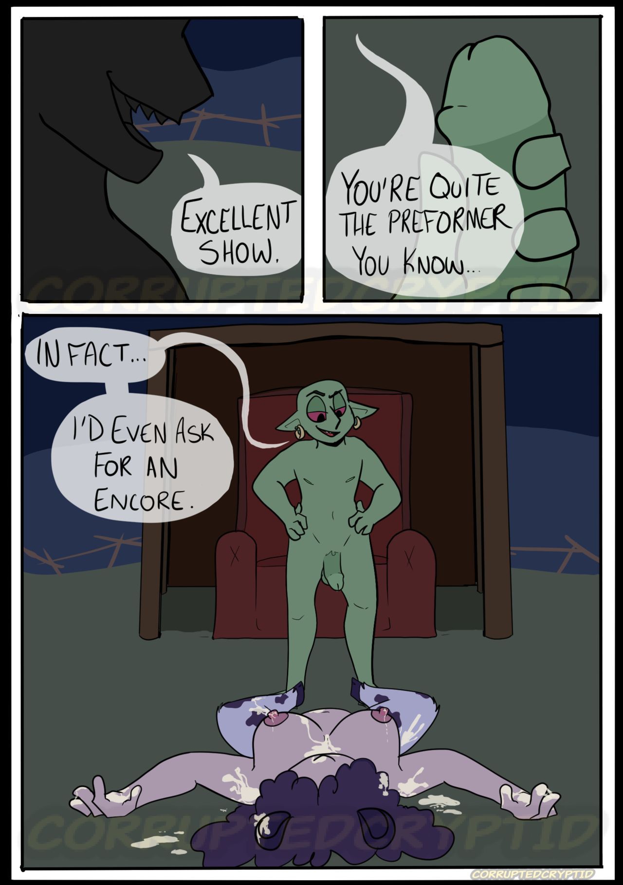 [CorruptedCryptid] Annebelle's Adventure (NSFW Comic) (Finished) 22