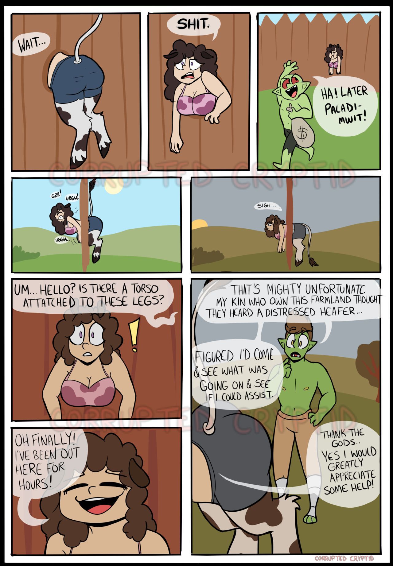 [CorruptedCryptid] Annebelle's Adventure (NSFW Comic) (Finished) 3