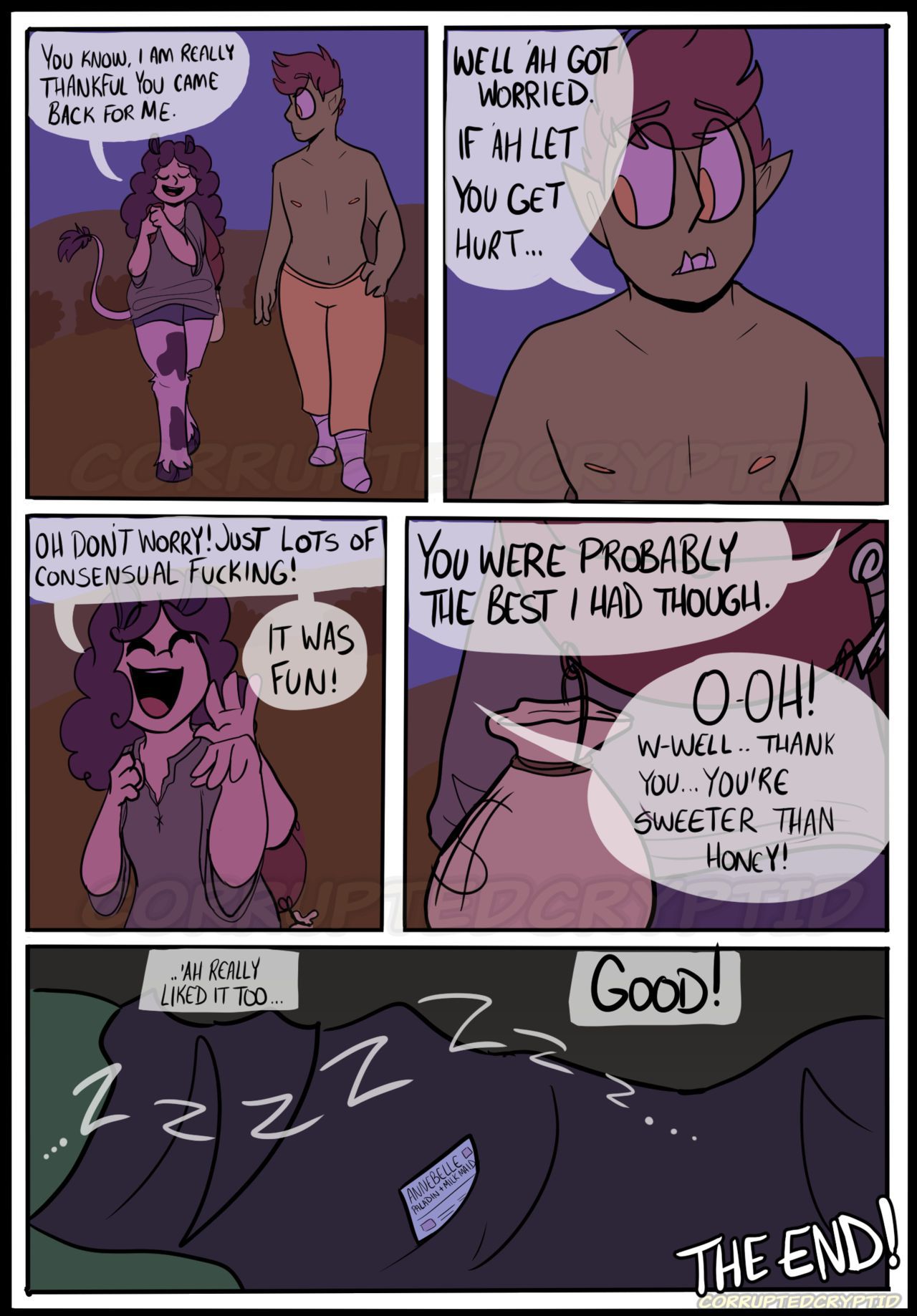 [CorruptedCryptid] Annebelle's Adventure (NSFW Comic) (Finished) 30