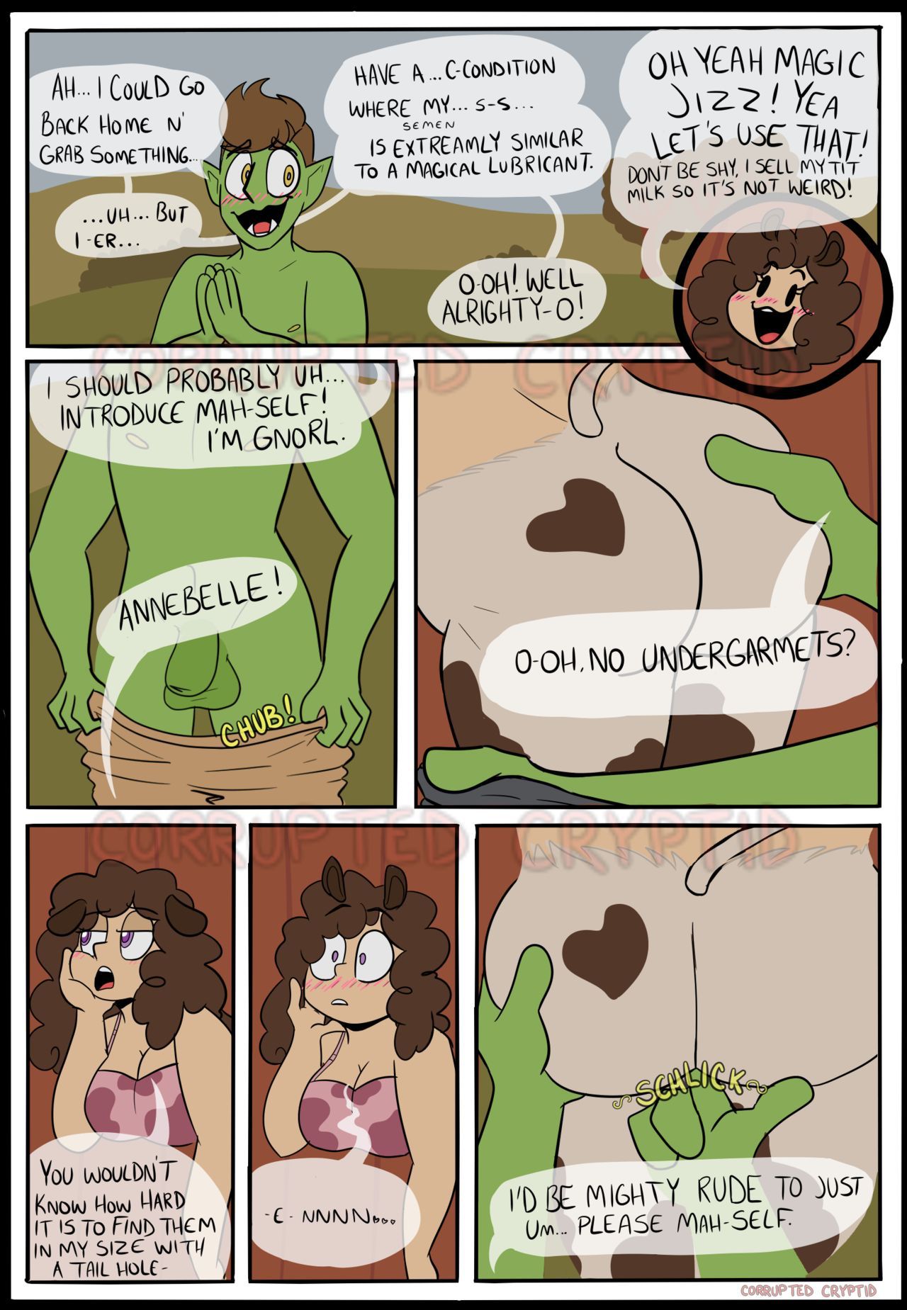 [CorruptedCryptid] Annebelle's Adventure (NSFW Comic) (Finished) 4