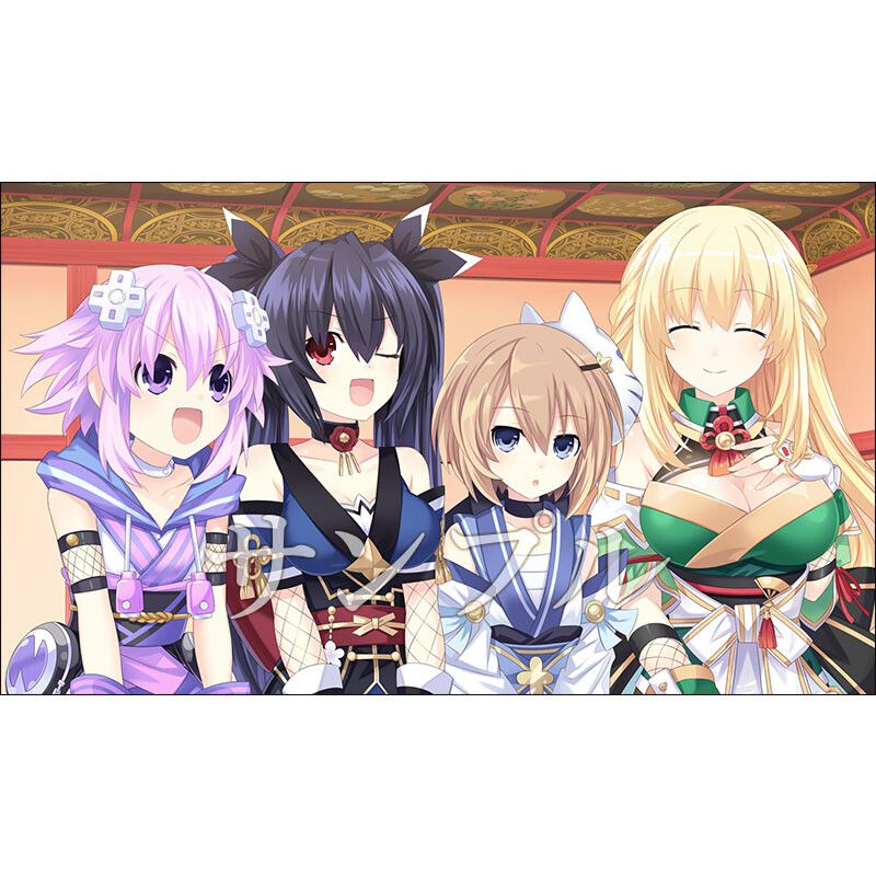 Erotic illustrations such as girls' erotic nakedness in the switch version [Senran Shinobu Ninja Taisen Neptune] store benefits 9