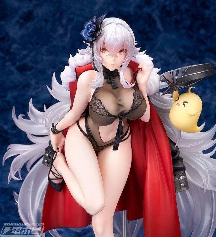 [Azur Lane] Graf Zeppelin's erotic skate and whip swimwear erotic figure! 10