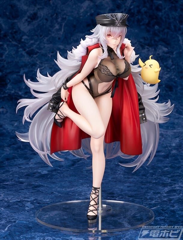 [Azur Lane] Graf Zeppelin's erotic skate and whip swimwear erotic figure! 12