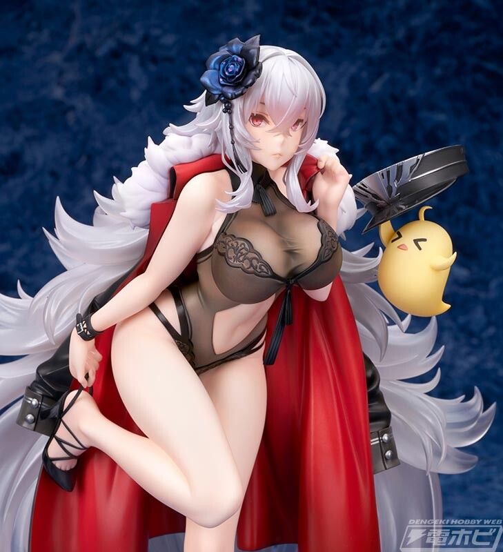 [Azur Lane] Graf Zeppelin's erotic skate and whip swimwear erotic figure! 8