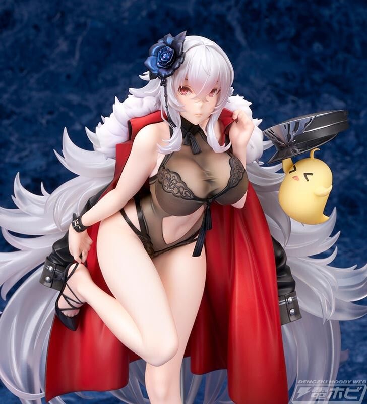 [Azur Lane] Graf Zeppelin's erotic skate and whip swimwear erotic figure! 9