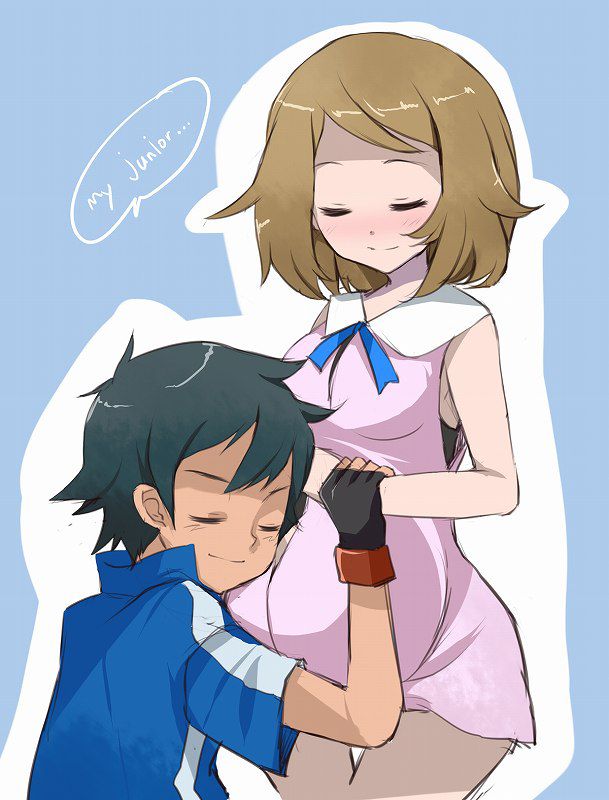 【Pocket Monsters】Erotic image that sticks through with Serena's etch 1