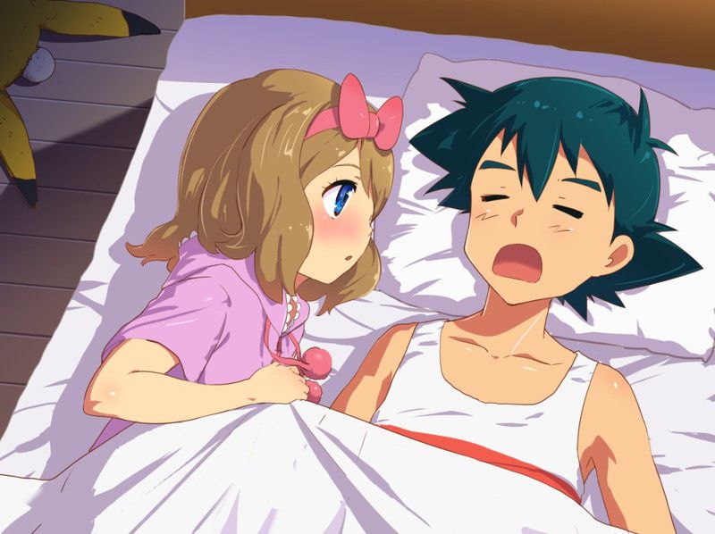 【Pocket Monsters】Erotic image that sticks through with Serena's etch 25