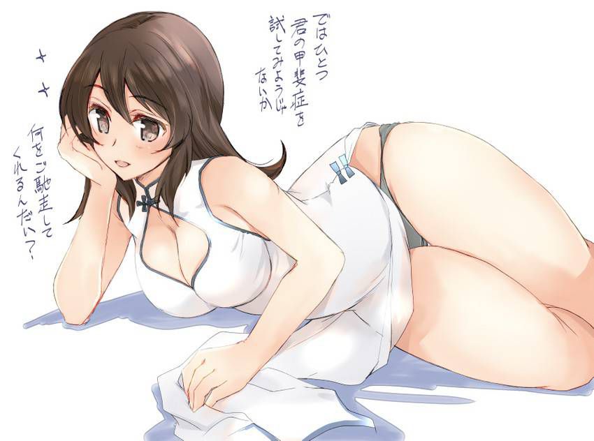 【Erotic Image】Mika's character image that you want to refer to the erotic cosplay of Girls &amp; Panzer 28