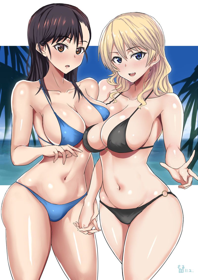 Girls Panzer: Nishi Kinuyo and Hamehame Rich H want to be secondary erotic images 7