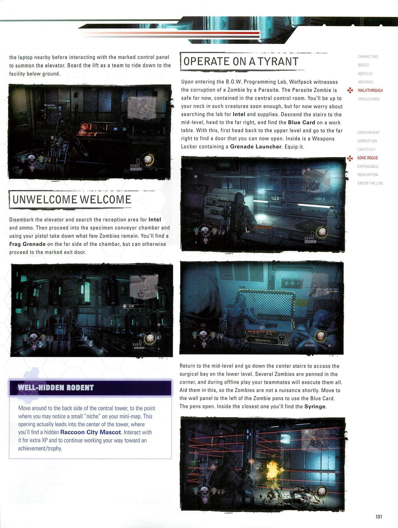 Resident Evil: Operation Raccoon City Official Strategy Guide (watermarked) 103