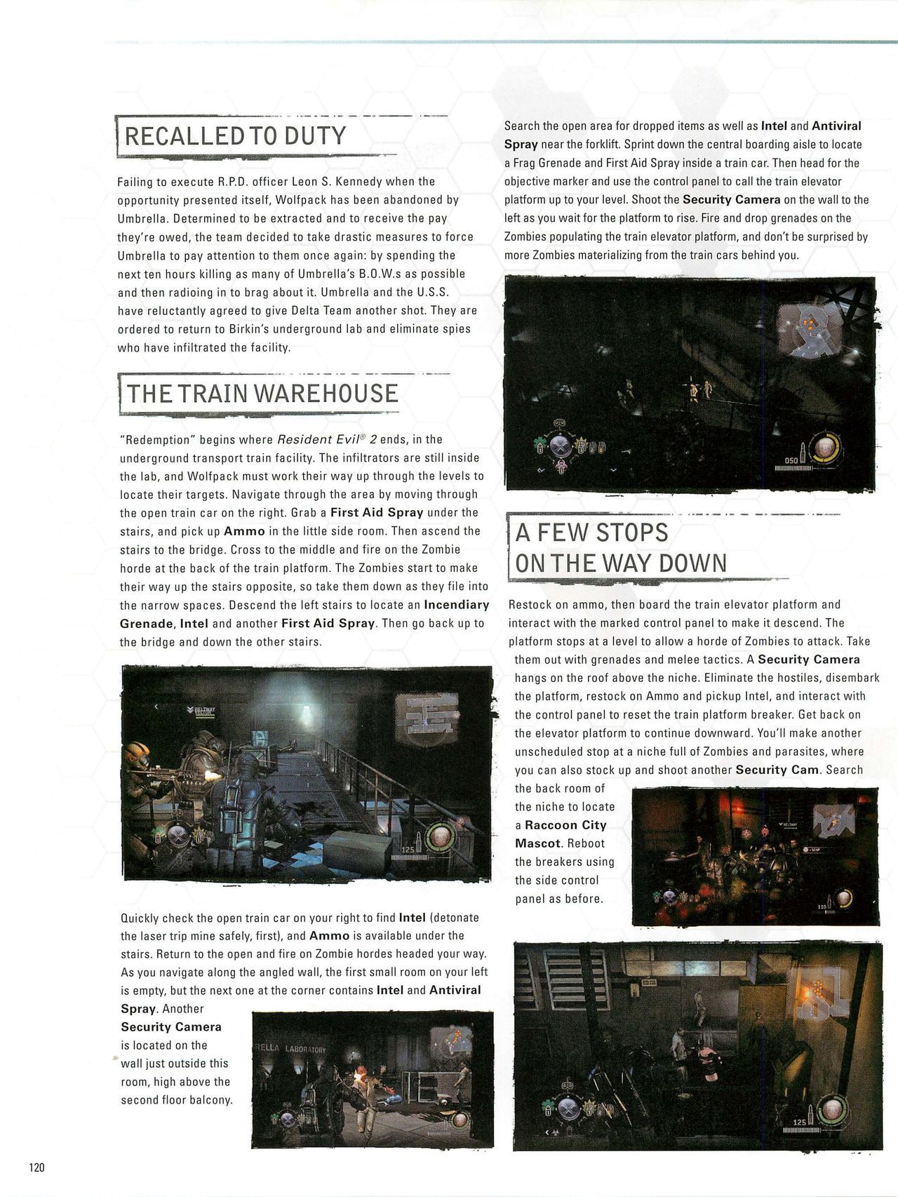 Resident Evil: Operation Raccoon City Official Strategy Guide (watermarked) 122