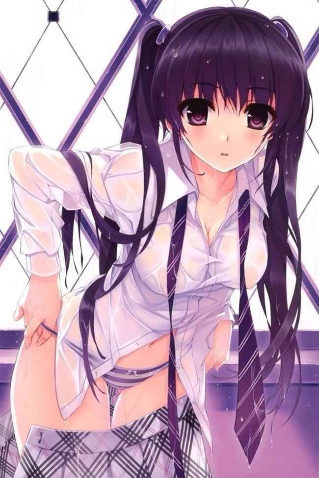 Erotic anime summary Please see the appearance without hail of busty uniform beautiful girls [50 sheets] 44