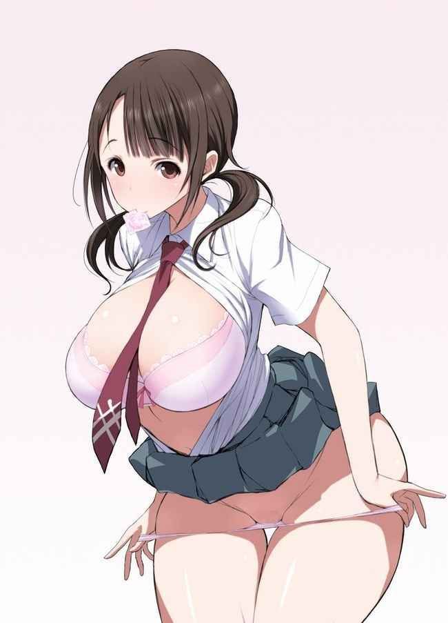 Erotic anime summary Please see the appearance without hail of busty uniform beautiful girls [50 sheets] 48