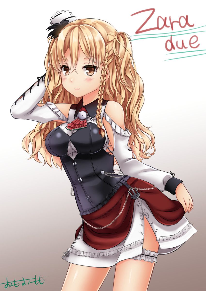 [Fleet Collection] erotic image of Zara who wants to appreciate according to the voice actor's erotic voice 13