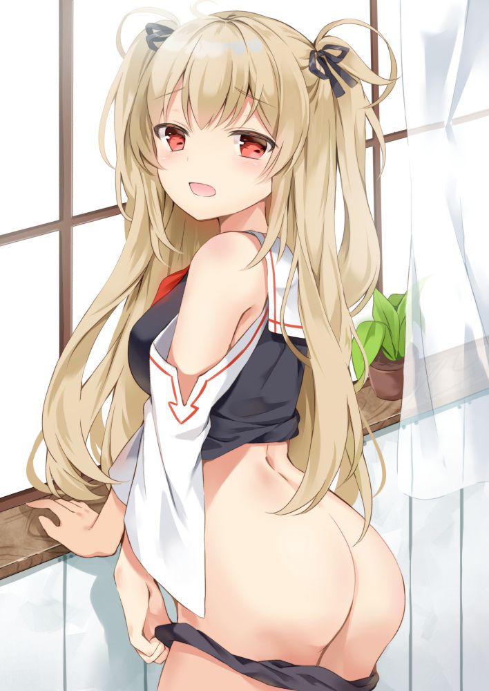 【Erotic anime summary】 Here is an image collection of beautiful girls with beautiful women in a state where pants are taking off [50 photos] 15