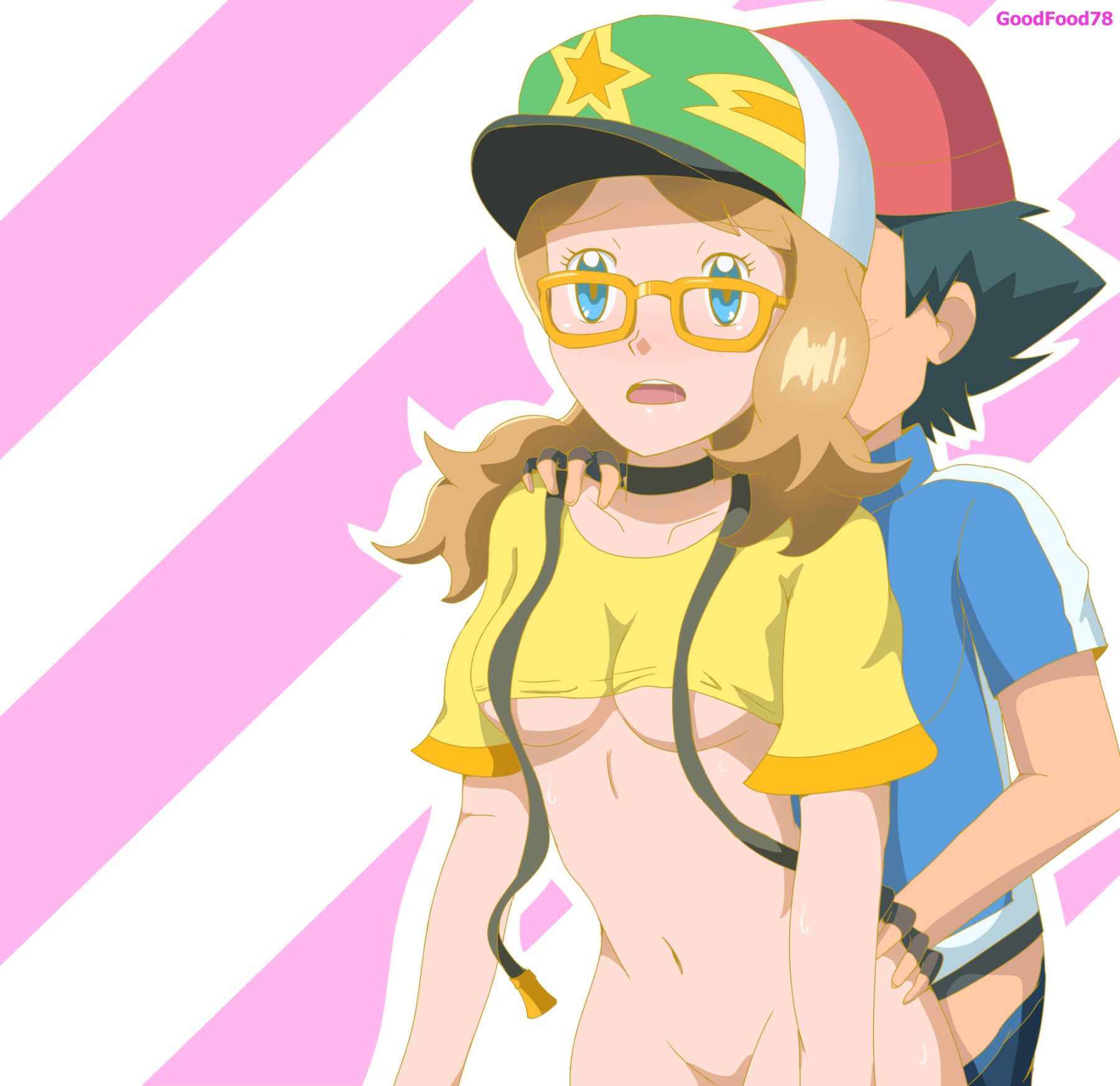 Serena's throat erotic secondary erotic images are full of boobs! 【Pokémon】 8