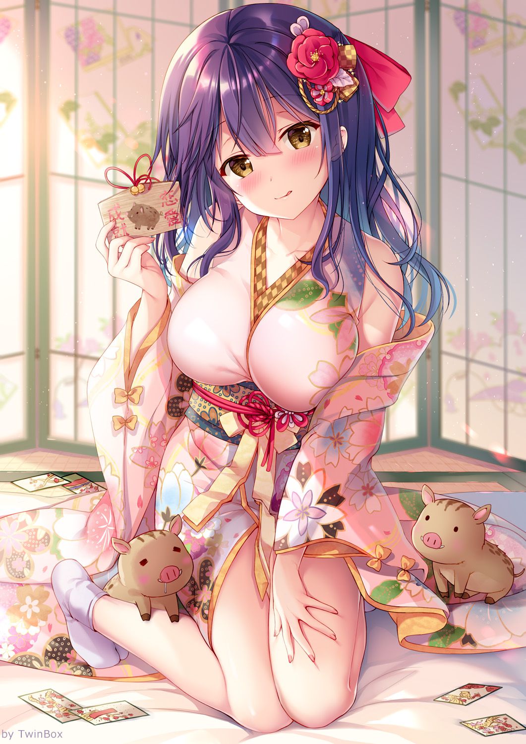 Erotic anime summary Erotic image collection of beautiful girls with thighs that make you want to peropero [50 photos] 3