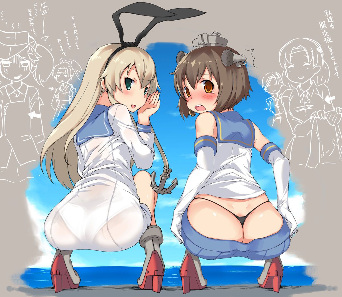 [Fleet Collection] erotic image summary that makes you want to go to the world of two dimensions and make you want to with Zuiho 4