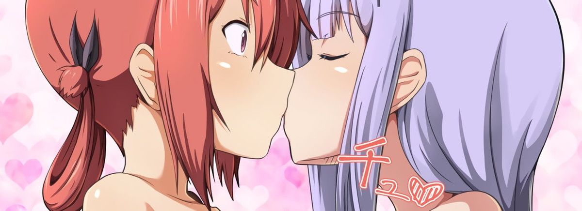 Girls are better than each other, right? Two-dimensional erotic image that seems to start yuri sex or 15