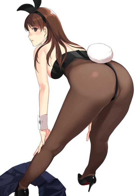【Secondary erotic】 Here is the erotic image of a girl who seems to love wearing a bunny girl 11