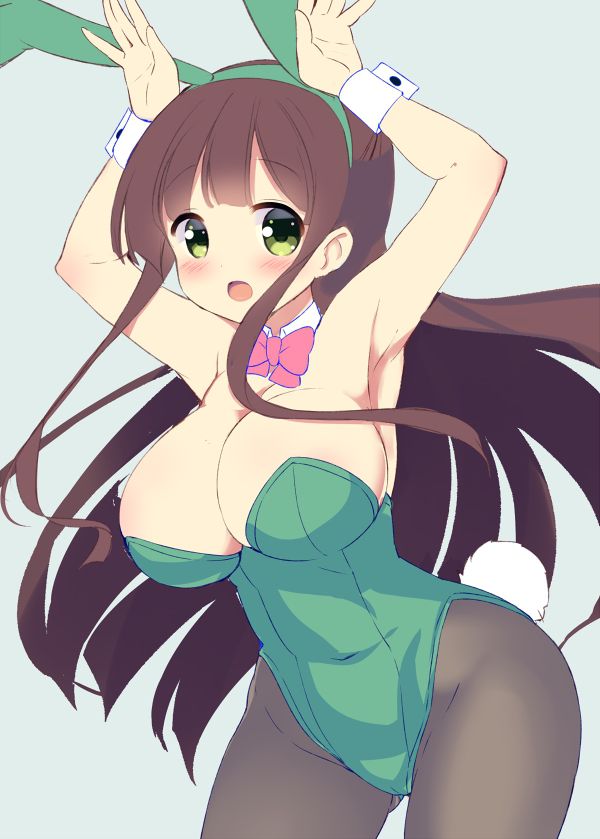 【Secondary erotic】 Here is the erotic image of a girl who seems to love wearing a bunny girl 16