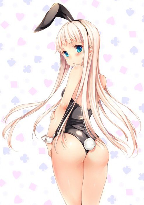 【Secondary erotic】 Here is the erotic image of a girl who seems to love wearing a bunny girl 24