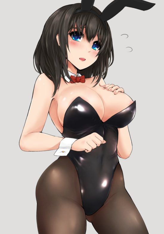 【Secondary erotic】 Here is the erotic image of a girl who seems to love wearing a bunny girl 9