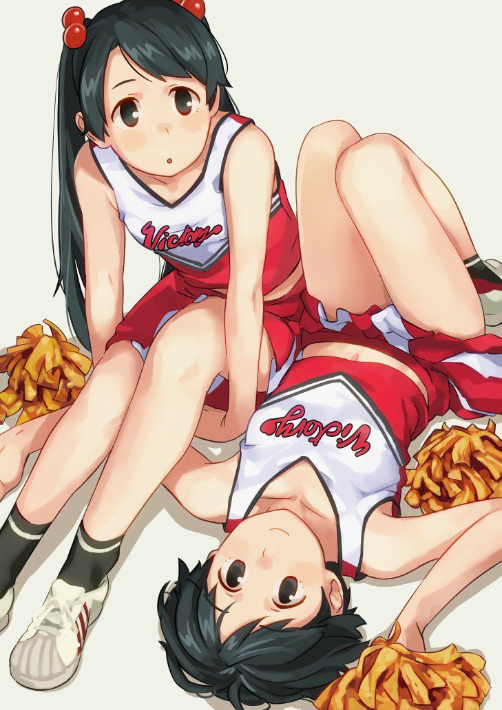 【Cheerleader】Please give me an image of a cheerleader who can play well Part 3 16