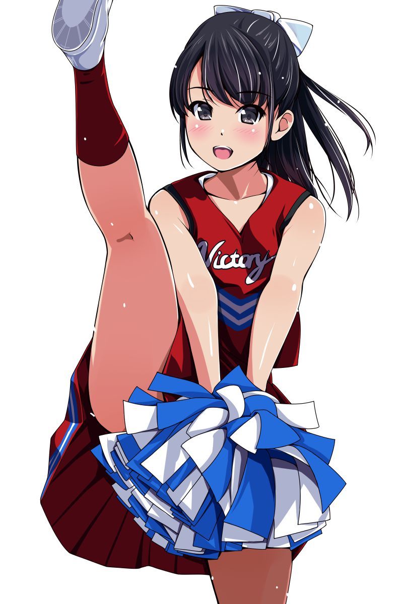 【Cheerleader】Please give me an image of a cheerleader who can play well Part 3 21