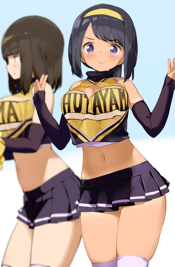 【Cheerleader】Please give me an image of a cheerleader who can play well Part 3 25